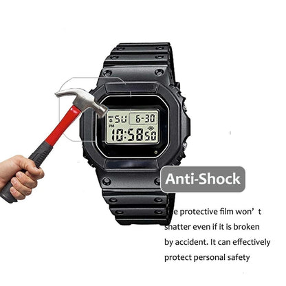 3pcs Screen Protector Film For DW5600 DW5610 GMW-B5000 F-91W Watch HD FULL Clear True Tone Ultrathin Anti-Scratch LCD Film