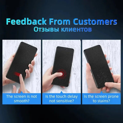 5PCS 9H Matte Screen Protector Glass For XiaoMi Poco F7 F6 Pro Ultra X7 M7 Anti-scratch screen film For XiaoMi F5 F4 F3 GT C75