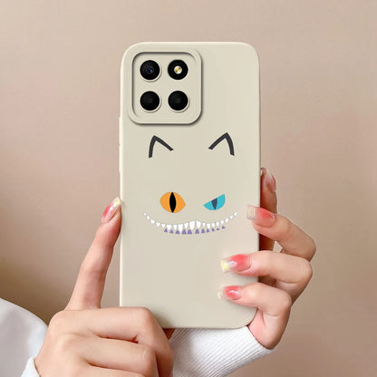 For Huawei Honor X6 X6S X6A Plus Phone Case Butterfly Heart Liquid Silicone Camera Protection Back Cover For Honor X 6 Funda