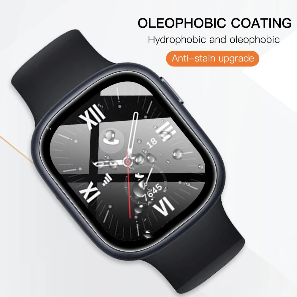 20D Screen Protector for Honor Watch 4 Flexible Soft Anti-scratch Protective Film Honor Watch4 Full Coverage Film Accessories