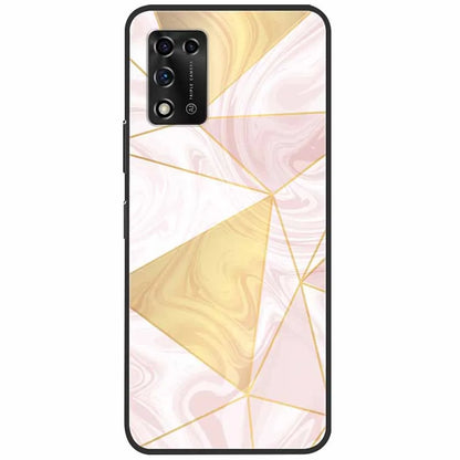 For ZTE Libero 5G II Case Marble Soft Silicone Protective Back Covers for ZTE Libero 5G III A202ZT 2022 5GIII Flower Coque TPU