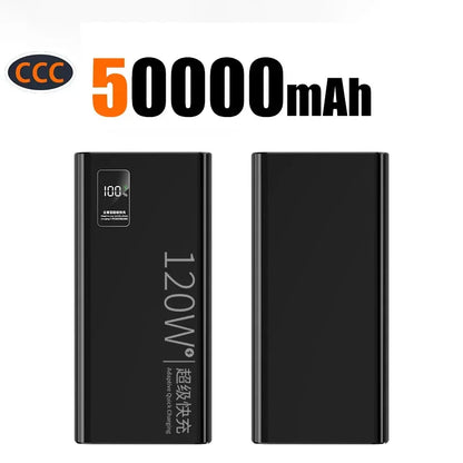 Oneplus 120W 500000mAh Power Bank Digital Display Super Fast Charging Portable With Large Capacity And Super Fast Charging Speed