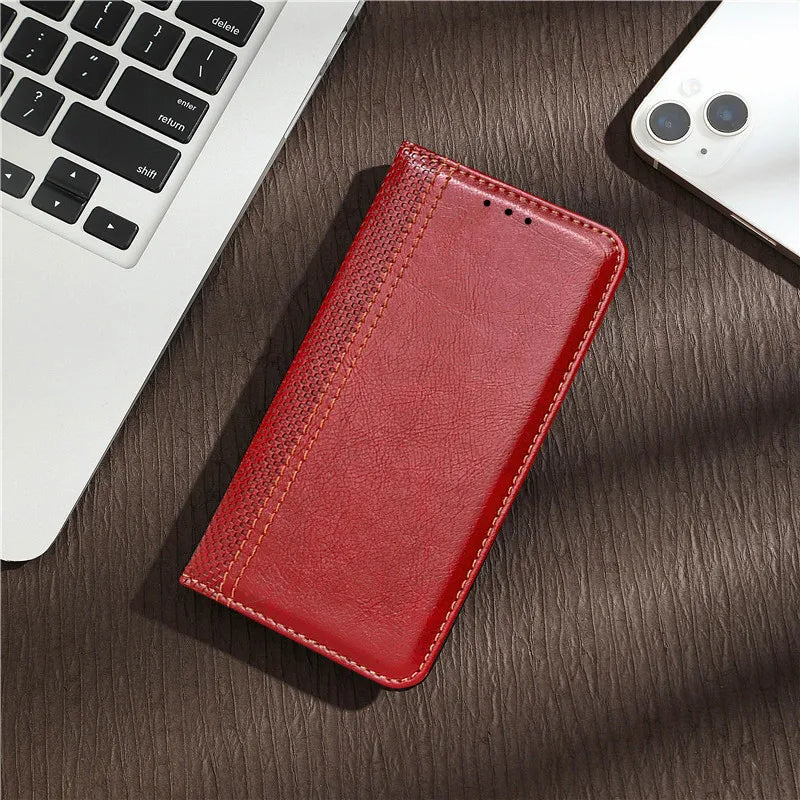 A06 Leather Flip Case For Samsung Galaxy A06 Phone Case Etui Samsung A06 4G 5G global version Galaxy A06 Cover A 06 SamsungA06
