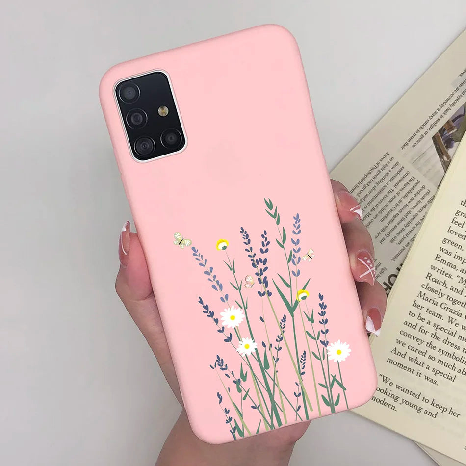 For Samsung Galaxy A51 Case Cover Soft Silicone TPU Bumper Phone Case for Samsung A31 A71 A515 A515F A 71 51 31 Coque Funda Capa