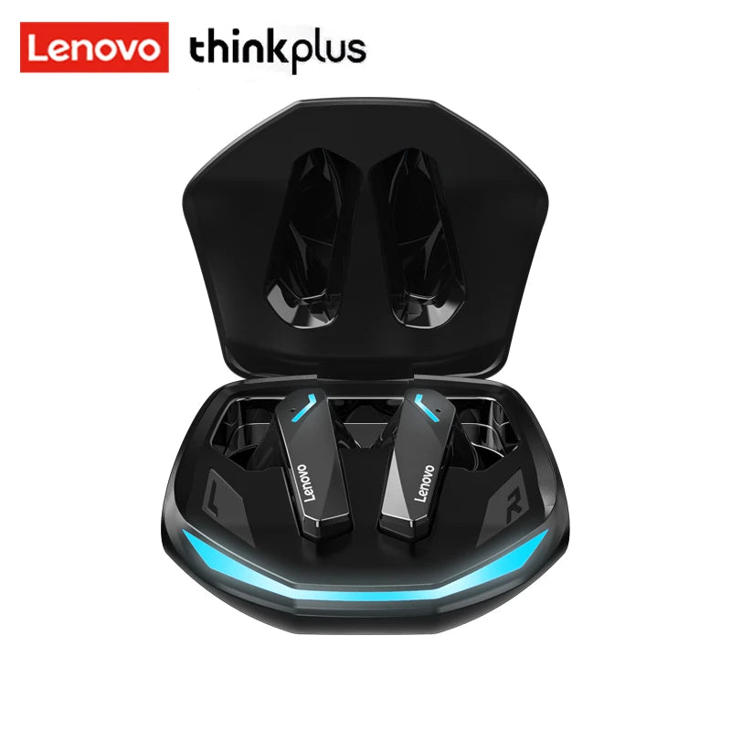 Lenovo GM2 Pro Headphones Wireless Bluetooth 5.3 Earphone Dual Mode HD Call with Mic Gaming Music Headset Waterproof Earbuds