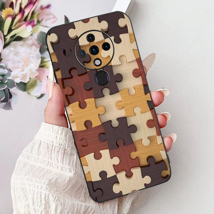 6.8'' For Tecno Spark6 KE7 Back Cover For Techno Spark 6 Case Shockproof Luxury Cute Cartoon Funny Cool Silicone Bumper Funda