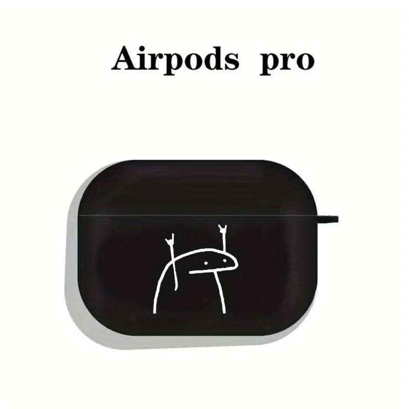Rock And Roll Matchstick Men Protective Case For Wireless Headset For Airpods 1/2 Case Airpods3 Airpods Pro Generation Tpu Case