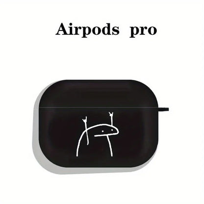 Rock And Roll Matchstick Men Protective Case For Wireless Headset For Airpods 1/2 Case Airpods3 Airpods Pro Generation Tpu Case