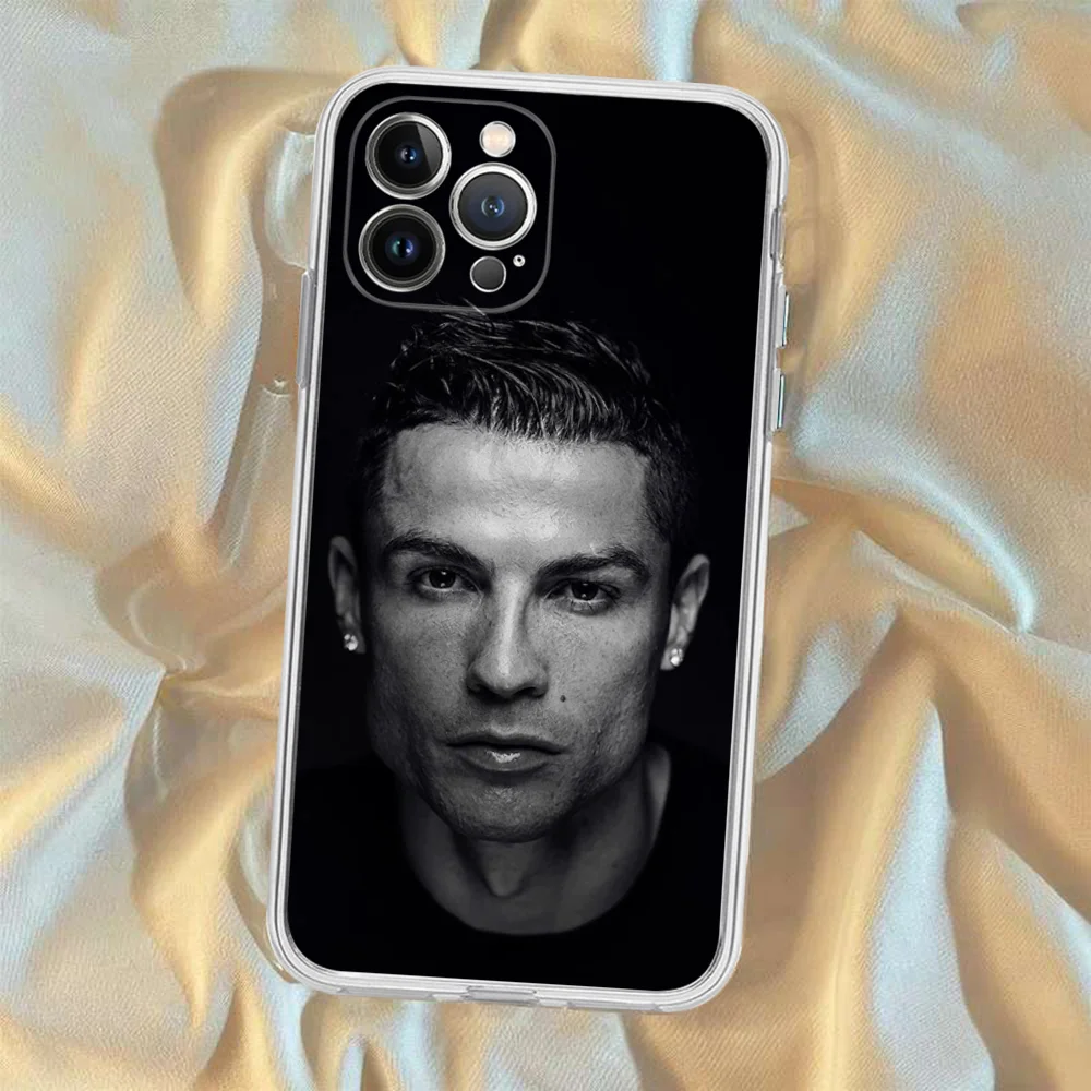 FOOTBALL Cr7 R-Ronaldo Phone Case For IPhone 16 15 8 7 6 6S Plus X SE XR XS 14 11 12 13 Mini Pro Max Mobile Case