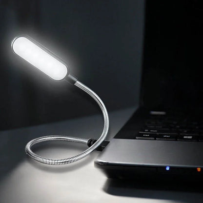 Portable USB LED Reading Lamp Mini Book Light Foldable Camping Night Lights Table Lamps For Power Bank PC Notebook Laptop