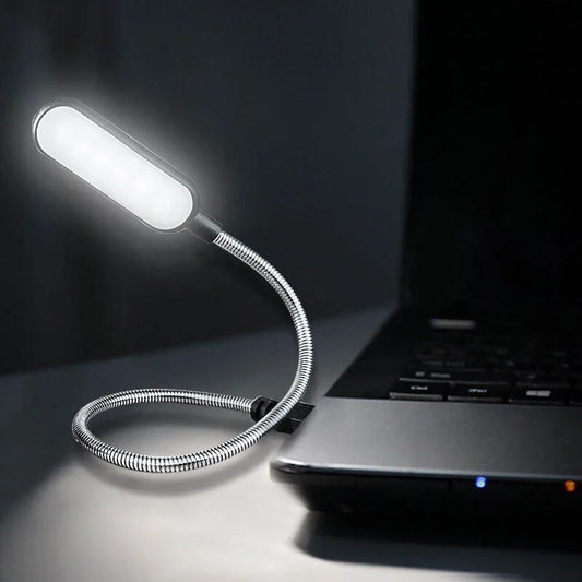 Portable USB LED Reading Lamp Mini Book Light Foldable Camping Night Lights Table Lamps For Power Bank PC Notebook Laptop