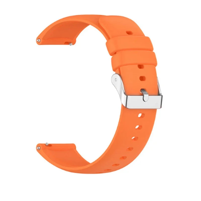 Hot Sell 20MM 22MM Silicone Watch Strap 20/22mm Universal Watchband Wristwatch Band for P22 Smartwatch &Other Watches Bracelet