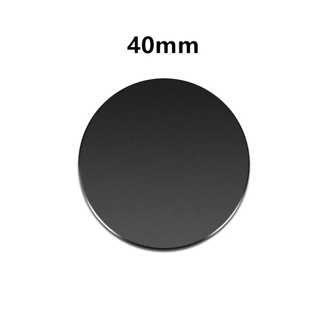 Magnetic Metal Plate Sticker Rings For Car Phone Holder Universal Iron Sheet Disk Sticker Mount Mobile Phone Holder Magnet Stand