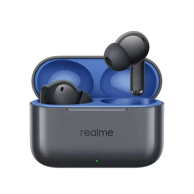 Original Realme Buds T200 32dB Active Noise Cancellation TWS Earphone True Wireless Earbuds Bluetooth 5.4 50 Hour Battery