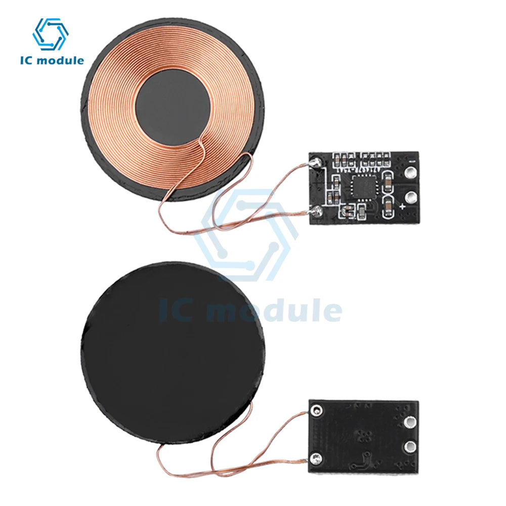 Lithium Battery Wireless Charging 3W/5W Wireless Charging Receiver Module Small Coil Wireless Charger Receiver Module Pcba Board