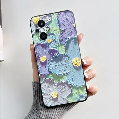 For Oppo Reno7 Z 5G Case Reno 7 8 Lite Bear Cartoon Frog Soft Silicone Phone Case For Oppo Reno 7Z 8Z Reno7Z 5G Back Cover Capa