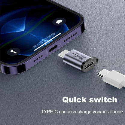 Type C Adapter USB C To Micro To Mini USB Female Converters For iPhone 15 14 Xiaomi Samsung For Lightning Male Charger Adapter