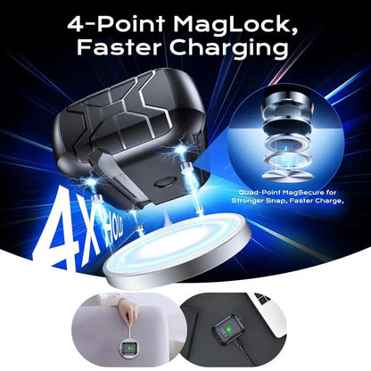 Magnetic Auto Lock Case for AirPods Pro 3 Phone Stand Case Cover with Cleaning Kit Keychain Protective Case for AirPods Pro 3