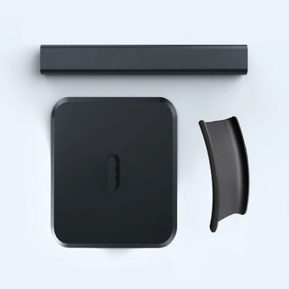 Black Universal Aluminum Alloy Headphone Stand Durable Desktop Gaming Headset Holder Multimedia Accessory for Earphones