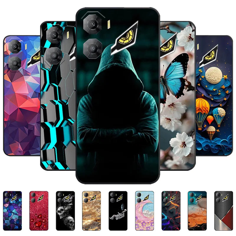 For ZTE Nubia Neo 3 5G Case Z2464N Shockproof TPU Silicone Back Cover For Nubia Neo3 Soft Phone Case Camera Protection Fundas