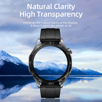 Screen Protector for Huawei Watch GT 4 GT4 46mm 3D Curved Screen Protector Ultra-HD Full Coverage Protective Film Accessories