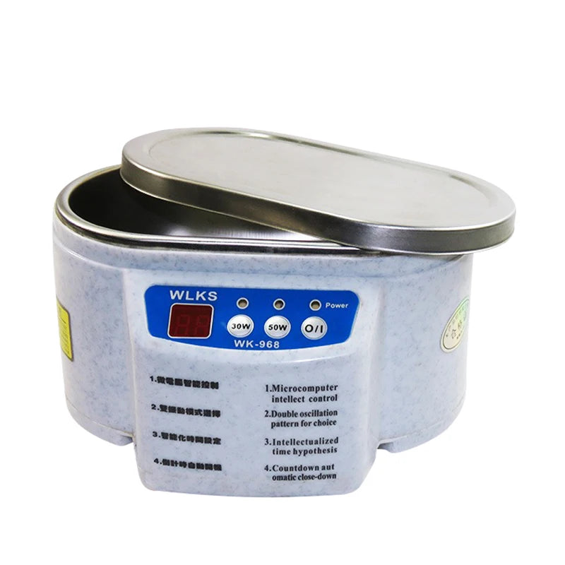 Digital Ultrasonic Cleaner Bath For Jewelry Parts Glasses Manicure Stones Cutters Dental Razor Ultrasound Cleaner Machine