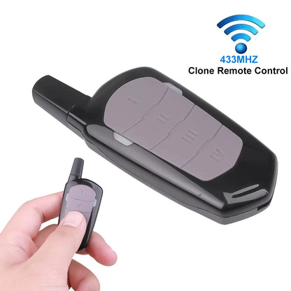 433mhz Garage Remote Control Duplicator Gate Door Commands Opener 433 92mhz Electric Rolling Code Clone Access Portal Fixed Code