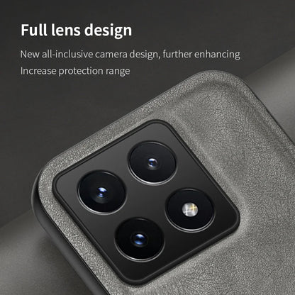 For Xiaomi 14T Back Cover Skin Feel Shockproof Magnetic Phone PU Leather Case Soft Fundas For Xiaomi 14T Pro