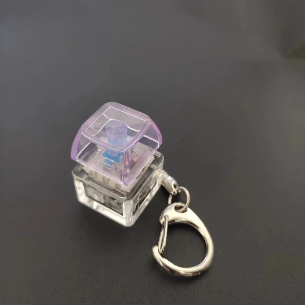Fingertip Decompression Keycap Pendant Mechanical Keyboard Cover Shaft Body Keychain