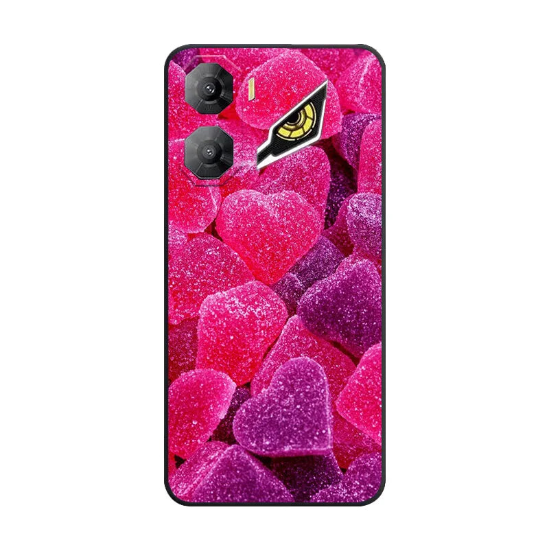 For ZTE Nubia Neo 3 5G Case Z2464N Shockproof TPU Silicone Back Cover For Nubia Neo3 Soft Phone Case Camera Protection Fundas