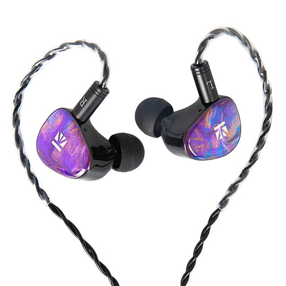 KBEAR KB02 In-Ear Bone Conduction Hybrid Earphones HiFi Bass Monitor Wired Headphones With Replaceable IEM Cable Gaming Headsets