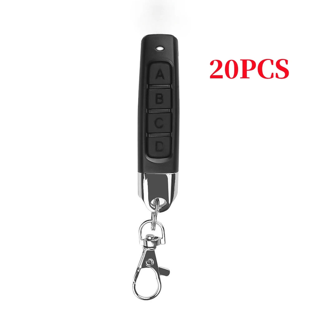1-50PCS 433MHz Auto Copy Remote Control Electric Garage Door Opener Remote Controller Duplicator Clone Cloning Code Transmitter