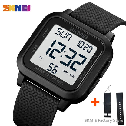 SKMEI 1894 Sport Electronic Watch for Men Shockproof Waterproof Countdown Mens Wristwatch Military Alarm Clock 1960 Reloj Hombre