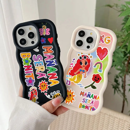 Cute Karol G Manana Sera Bonito Phone Case For Xiaomi Redmi Note 8 9 9S 10 10S 11 12 13 Pro Plus 4G 5G Candy Soft TPU Back Cover