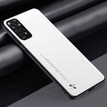 Luxury PU Leather Case For Xiaomi Redmi Note 11S 11 Pro Back Cover Matte Silicone Protection Phone Case For Redmi Note 11E Pro