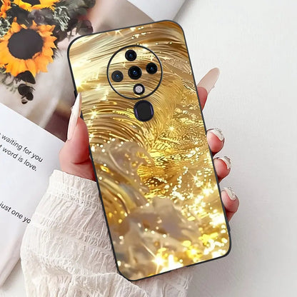 6.8'' For Tecno Spark6 KE7 Back Cover For Techno Spark 6 Case Shockproof Luxury Cute Cartoon Funny Cool Silicone Bumper Funda