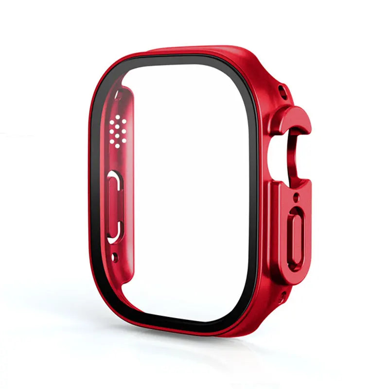Glass+case For Apple Watch Ultra 49mm strap smartwatch PC Bumper+Screen Protector Tempered Cover iwatch series band Accessories