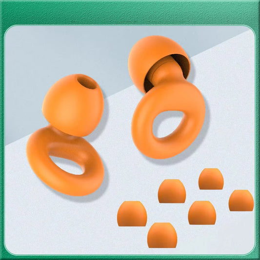 Concert Ear Plugs, High Fidelity Noise Cancelling Silicone Ear Plugs, Reusable Ear Plugs for Musicians, , Focus and Sleep