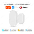 Zigbee Door Window Sensor Open Close Detector Smart Home Security Alarm Burglar Door Sensor Works With Alexa Home Assistant Z2M