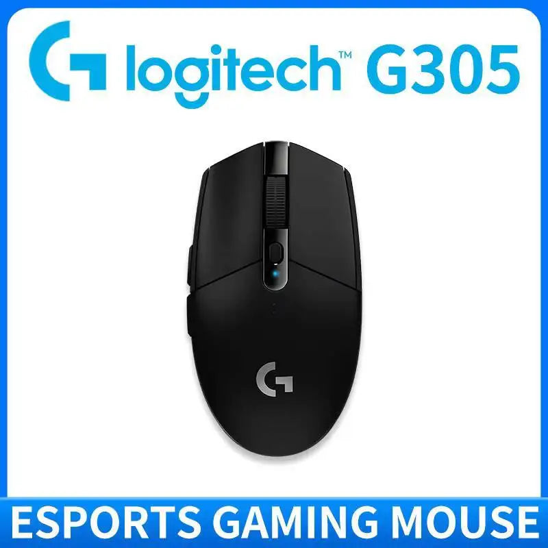 Logitech G304 LIGHTSPEED Wireless Gaming Mouse 12000 DPI HERO Sensor 1ms Latency 250hr Battery Home Office Long Battery Users