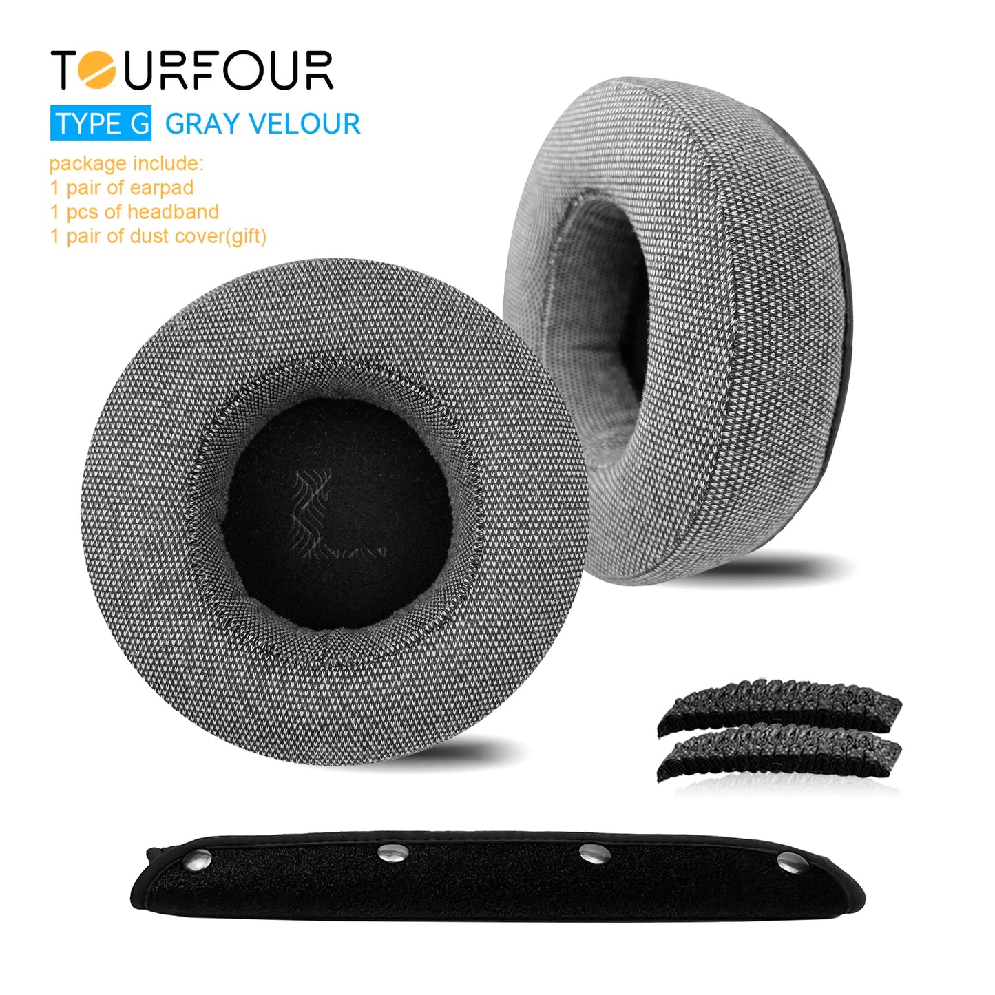 TOURFOUR Replacement Earpads for Beyerdynamic DT770,DT880,DT990,DT770pro,DT880pro,DT990pro,MMX300 Headphones Ear Cushion