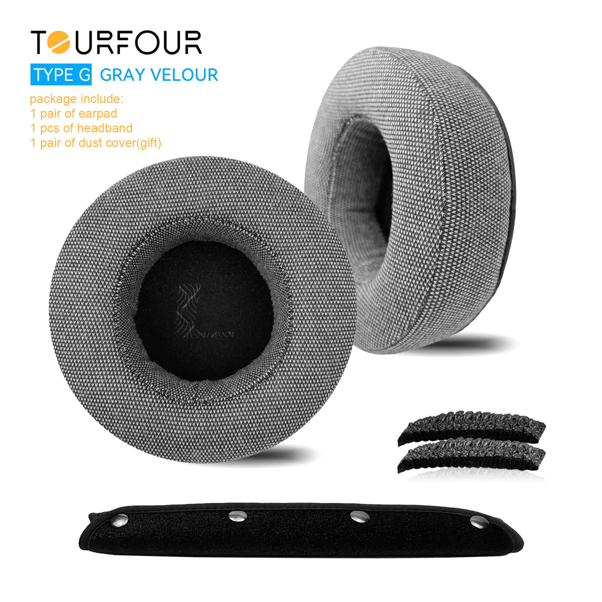 TOURFOUR Replacement Earpads for Beyerdynamic DT770,DT880,DT990,DT770pro,DT880pro,DT990pro,MMX300 Headphones Ear Cushion