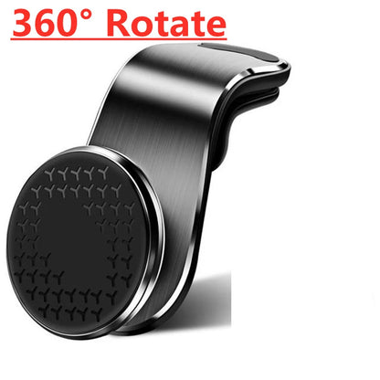 Magnetic Car Phone Holder Stand Air Vent Magnet Car Mount GPS Smartphone Mobile Support In Car Bracket for iPhone Samsung Xiaomi