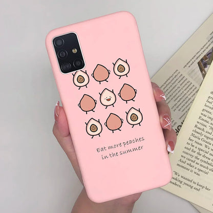 For Samsung Galaxy A51 Case Cover Soft Silicone TPU Bumper Phone Case for Samsung A31 A71 A515 A515F A 71 51 31 Coque Funda Capa