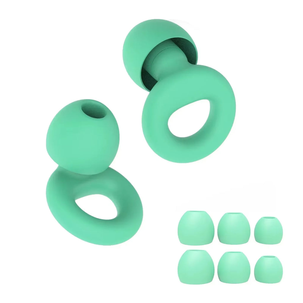 Silicone Earplugs for Swimming Sleep Noise Cancel Noise Reduction-Soundproof Reduce Disturbances -Quality Earplugs