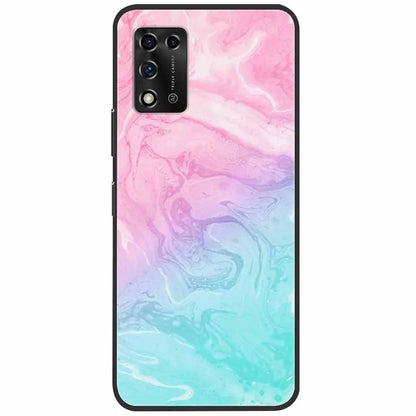 For ZTE Libero 5G II Case Marble Soft Silicone Protective Back Covers for ZTE Libero 5G III A202ZT 2022 5GIII Flower Coque TPU