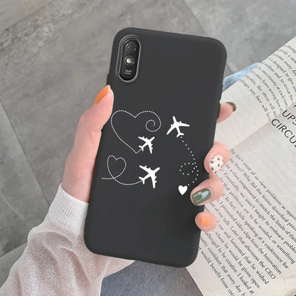 For Redmi 9AT 9A 9at Back Cover Protective Case Soft Silicone Cute Cartoon Cat Frog Funda Phone Case For Xiaomi Redmi 9C 13C 14C