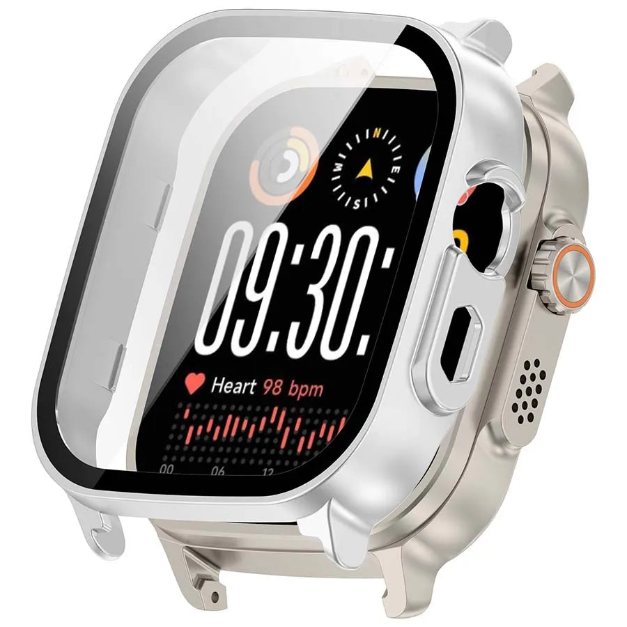 Case For Realme Watch 5 PC+Tempered Glass Bumper Full Cover Protective Shell For Realme Watch5 Screen Protector Accessory