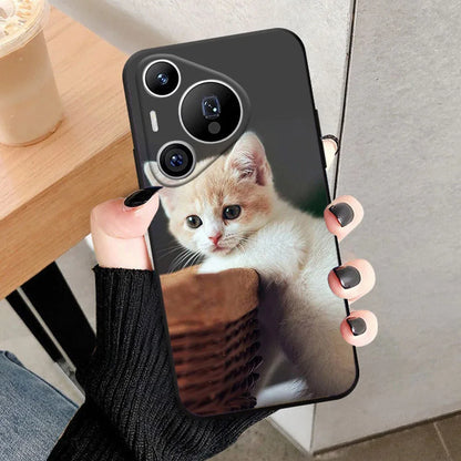 For HUAWEI Pura 70 Ultra Case Cool Lion TPU Back Cover For HUAWEI Pura 70 Pro Plus Soft Silicone Phone Case Pura70 Funda Coque