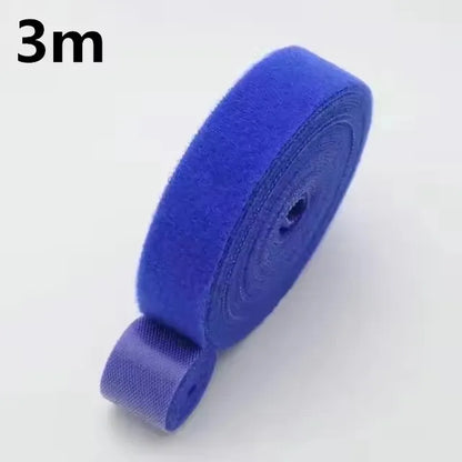1/3/5M Cable Organizer Cable Ties Management Wire Winder Tape Earphone Mouse Cord Management Ties 2030